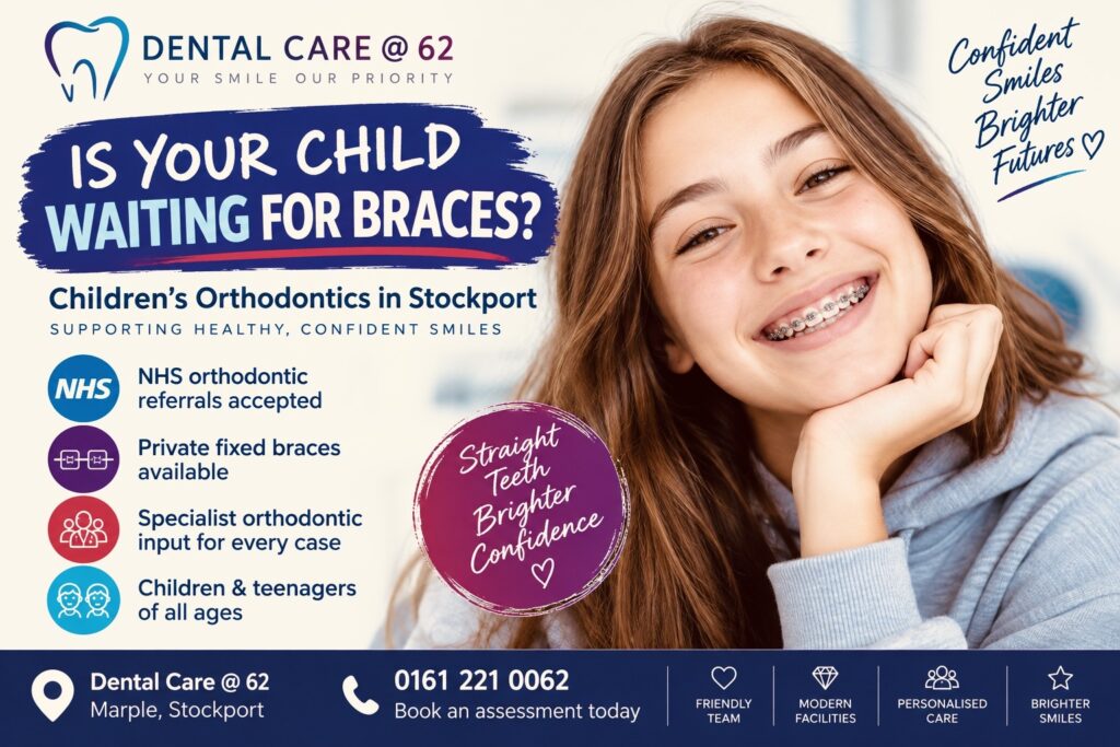 children&rsquo;s orthodontics Stockport