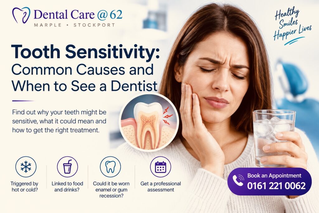 tooth sensitivity causes