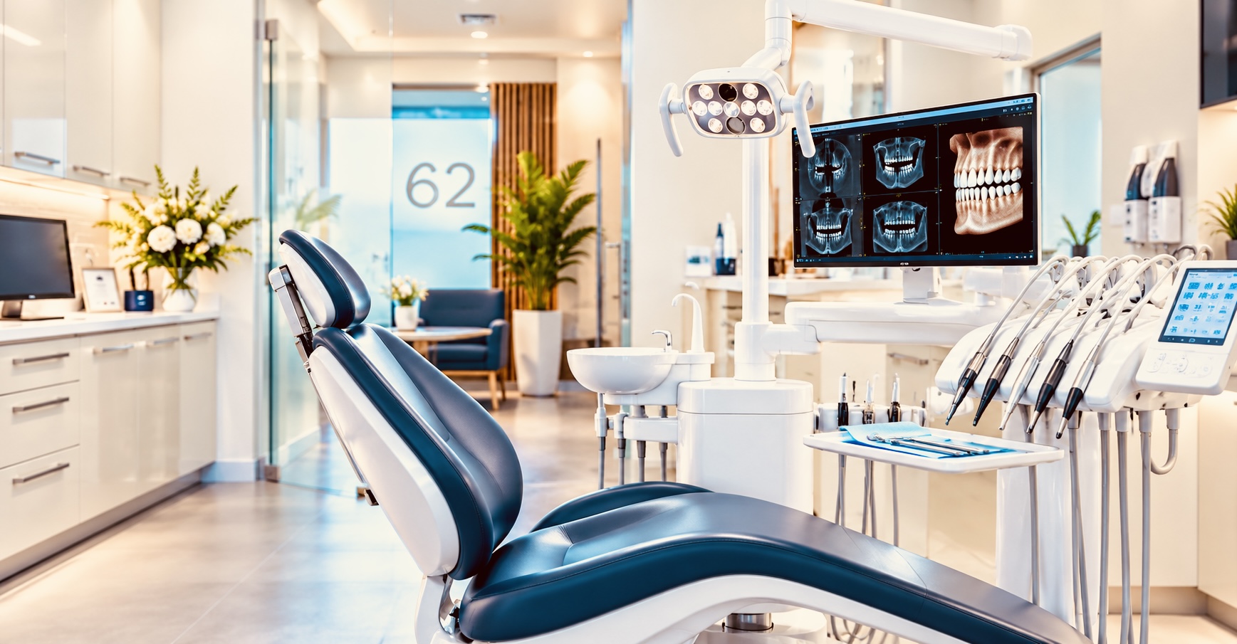 Modern dental surgery at Dental Care @ 62 in Marple, Stockport