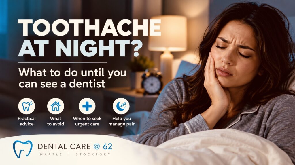 toothache at night